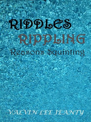cover image of Riddles Rippling